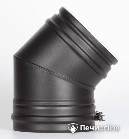 Колено 45° Schiedel Отвод 45° д.150 PM25 (Черный) Permetr в Витебске