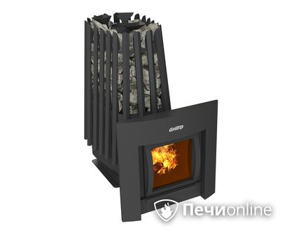 Дровяная печь-каменка GrillD Cometa Vega 350 window Max в Витебске