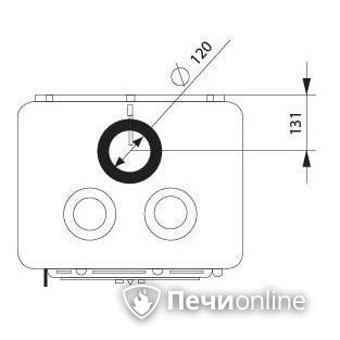Отопительно-варочная печь Ferguss Magma cook side door в Витебске