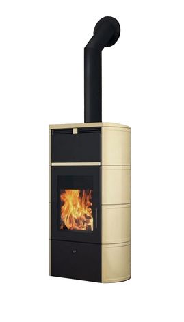 Печь-камин Edilkamin Flamma 24 kw V.A. Pergamena с Т/О в Витебске