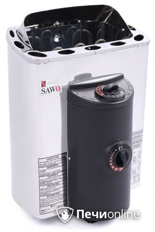 Электрокаменка для сауны Sawo Mini X MX-36NB-Z с пультом управления в Витебске