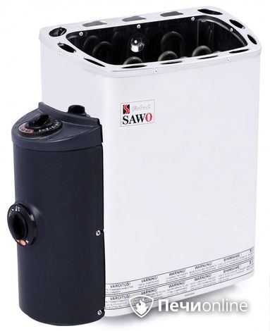Электрокаменка для сауны Sawo Mini MN-30NB-Z со встроенным пультом управления в Витебске