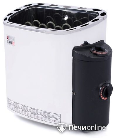 Электрокаменка для сауны Sawo Scandia Short SCA-60NB-Z со встроенным пультом управления в Витебске
