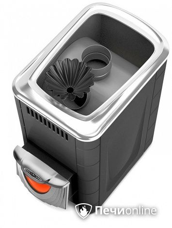 Дровяная банная печь TMF Ангара 2012 Inox ДНС КТК ЗК антрацит в Витебске