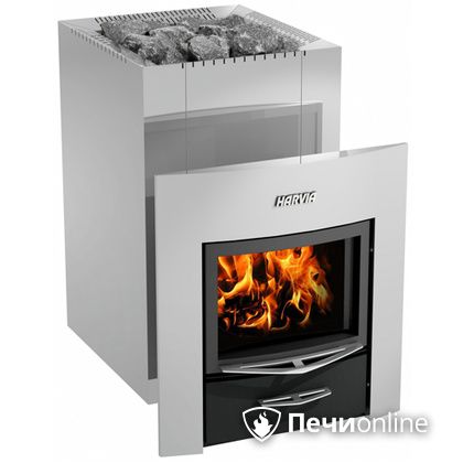 Дровяная банная печь Harvia 22 Duo Steel (Wk220) в Витебске
