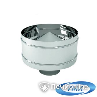 Дымоход УМК Оголовок с дефлектором D200х280 Н+Оц 0.5мм 0.5мм по воде в Витебске