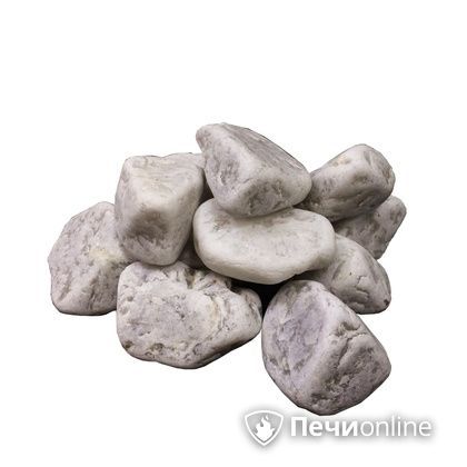Камни для бани Огненный камень Кварц шлифованный отборный 10 кг ведро в Витебске