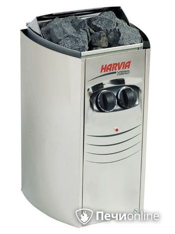 Электрокаменка для сауны Harvia Vega Compact ВС35 со встроенным пультом (HCB350400S) в Витебске
